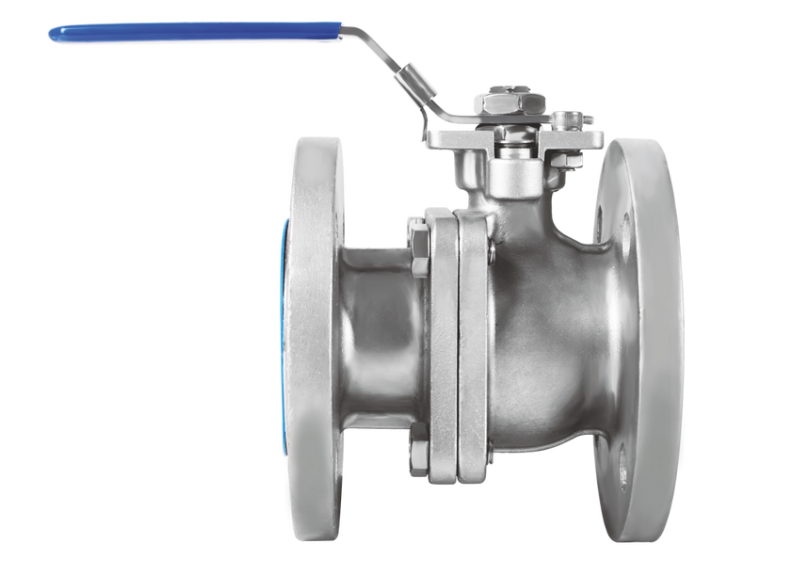 Ball Valve (2 Pcs Body-Stainless Steel-Flanged)